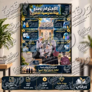 لوحة الإحترام يصنع بيئة أفضل / بنات