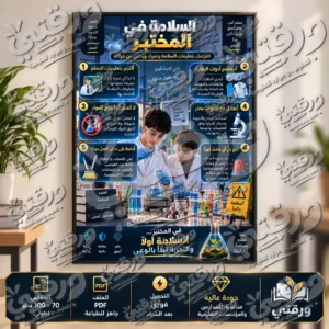 لوحة السلامة في المختبر / أولاد