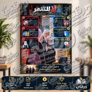 لوحة لا للتنمر / بنات