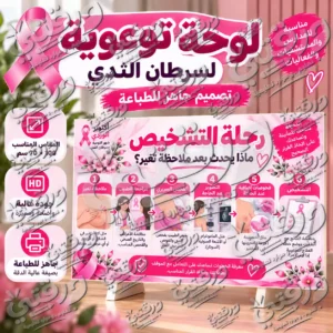 لوحة رحلة التشخيص لسرطان الثدي