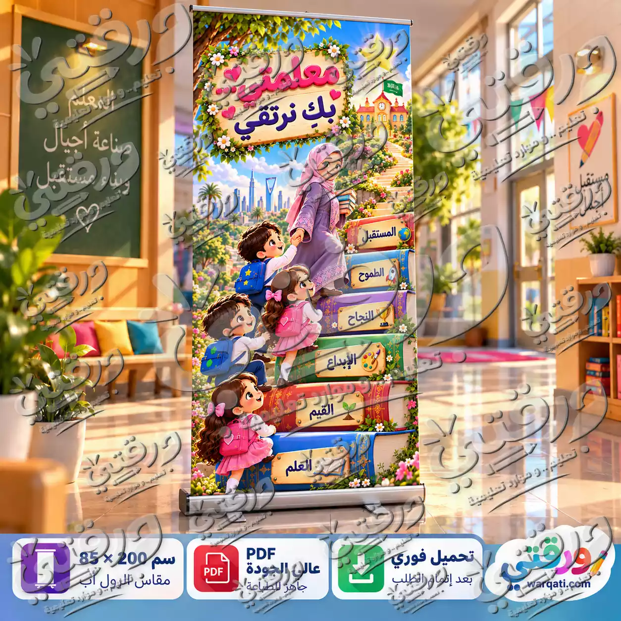 ستاند معلمتي بك نرتقي